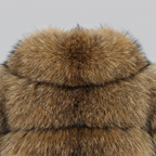 Mira faux fur detail