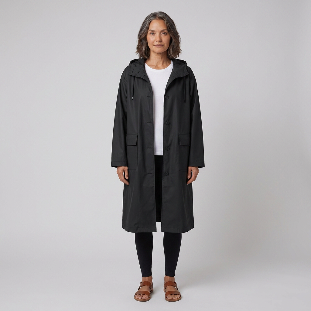 Women's Waterproof Jacket – Windproof Hooded Shell
