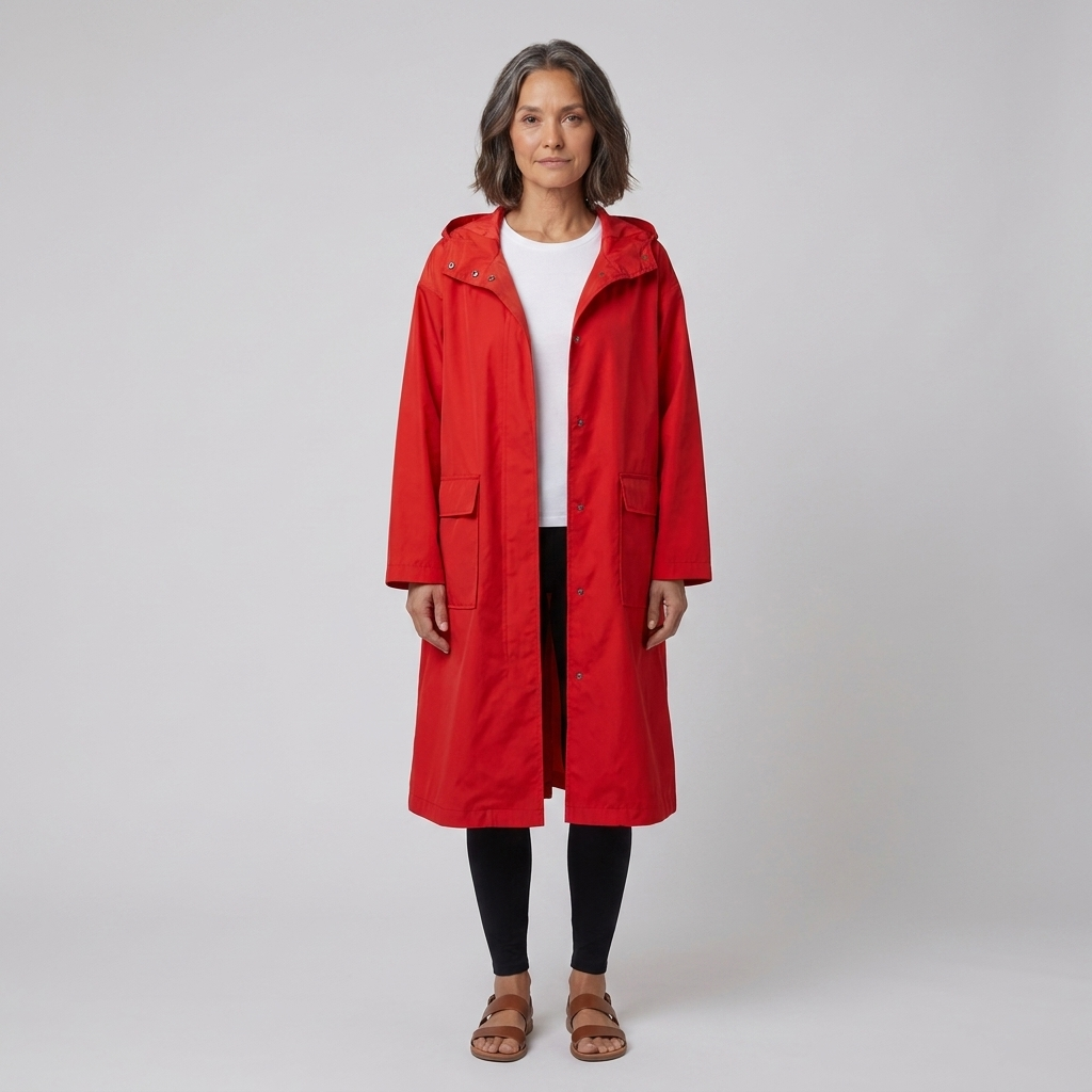 Women's Waterproof Jacket – Windproof Hooded Shell