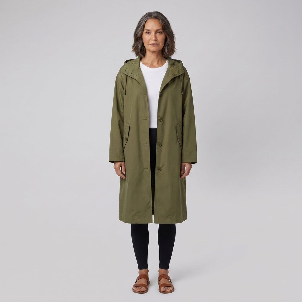 Women's Waterproof Jacket – Windproof Hooded Shell