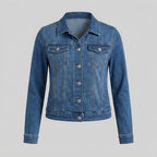 Women's Denim Jacket – Slim Fit, Classic Design