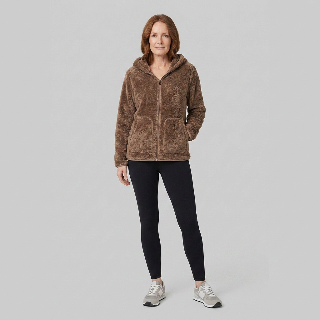 Hooded Fleece Jacket - Women's Full-Zip Fleece Jacket