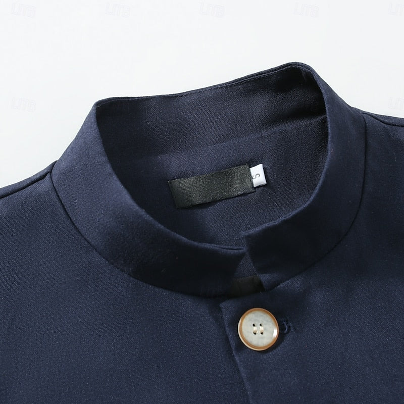 Alistair | Mandarin-Collar Jacket