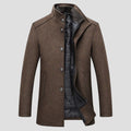 Charles | Men's Quilted Stand Collar Coat