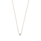Clea | Moissanite Stone Necklace