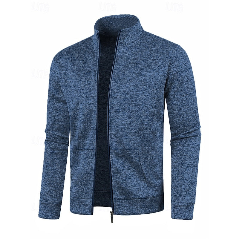 Caleb | Full-Zip Stand Collar Jacket