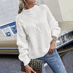 Chunky Cable-Knit Sweater | Relaxed Fit | Cozy Warmth | Fall & Winter Staple