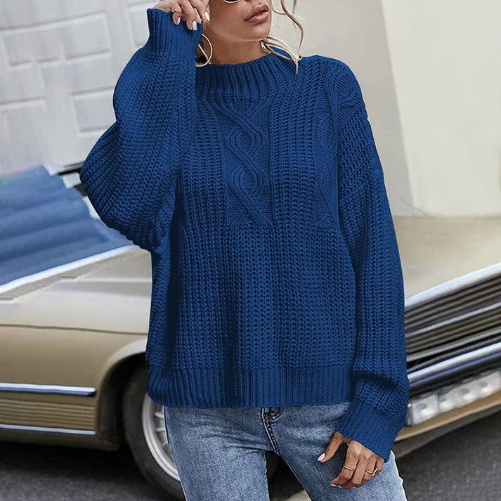 Chunky Cable-Knit Sweater | Relaxed Fit | Cozy Warmth | Fall & Winter Staple