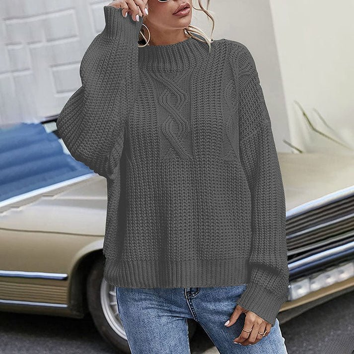 Chunky Cable-Knit Sweater | Relaxed Fit | Cozy Warmth | Fall & Winter Staple