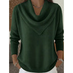 Heather | Elegant Cowl-Neck Sweater