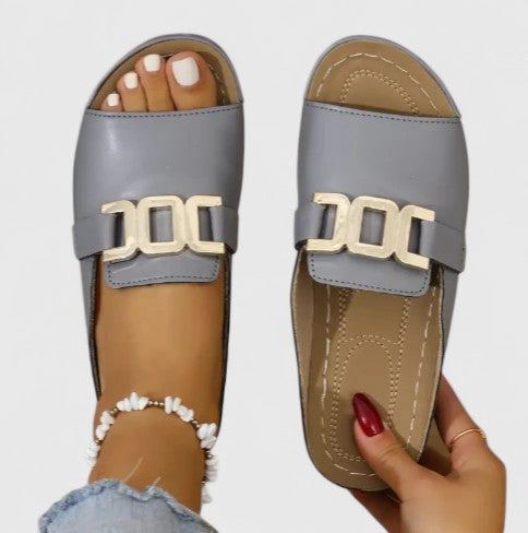 Sienna | Comfortable Orthopedic Buckle Sandal