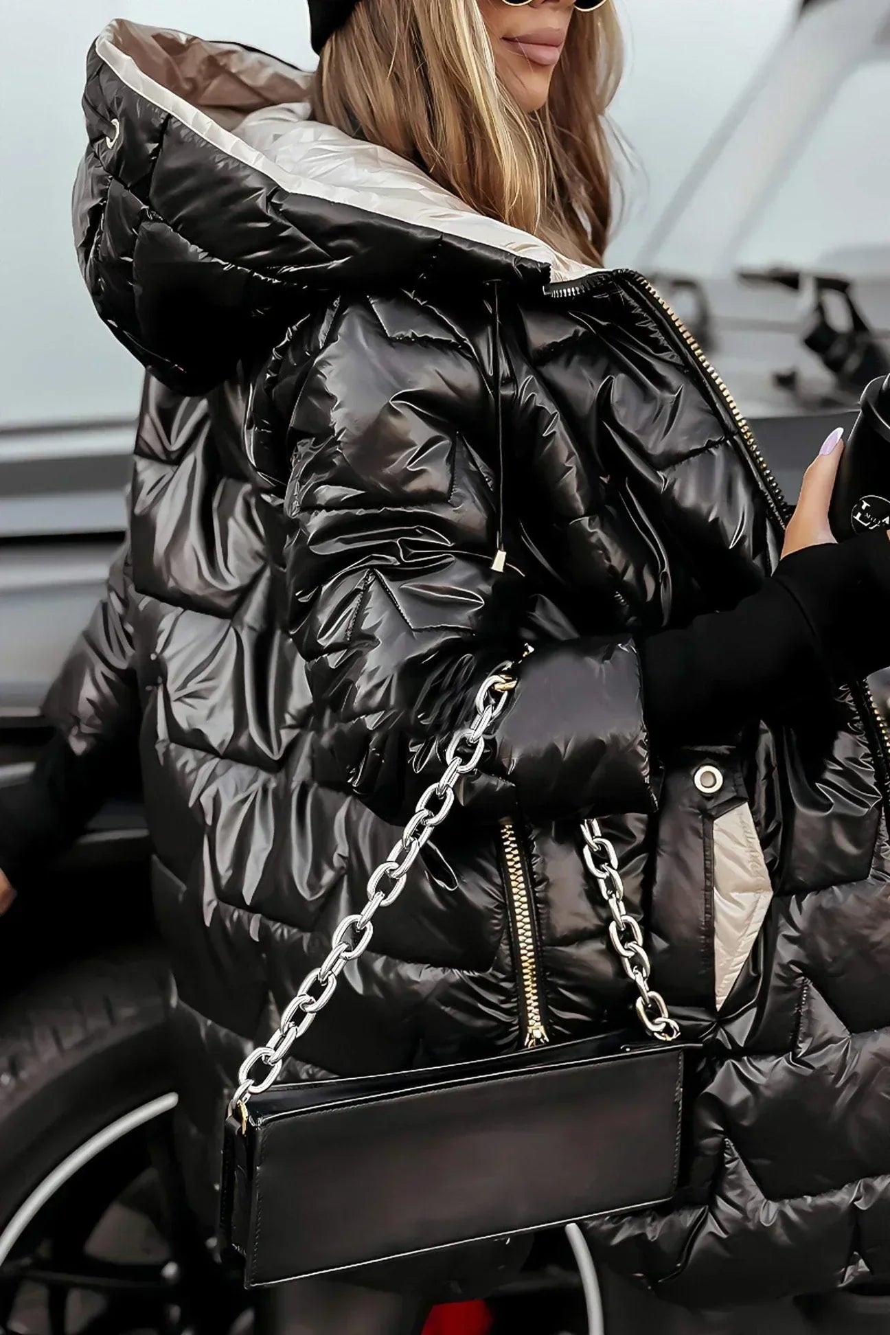 Ardella | Elegant Padded Hooded Coat