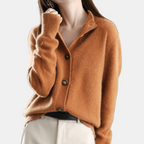 Rianne Luxurious Knit Cardigan – back view