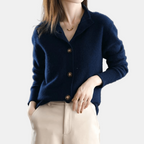 Rianne Luxurious Knit Cardigan – side view