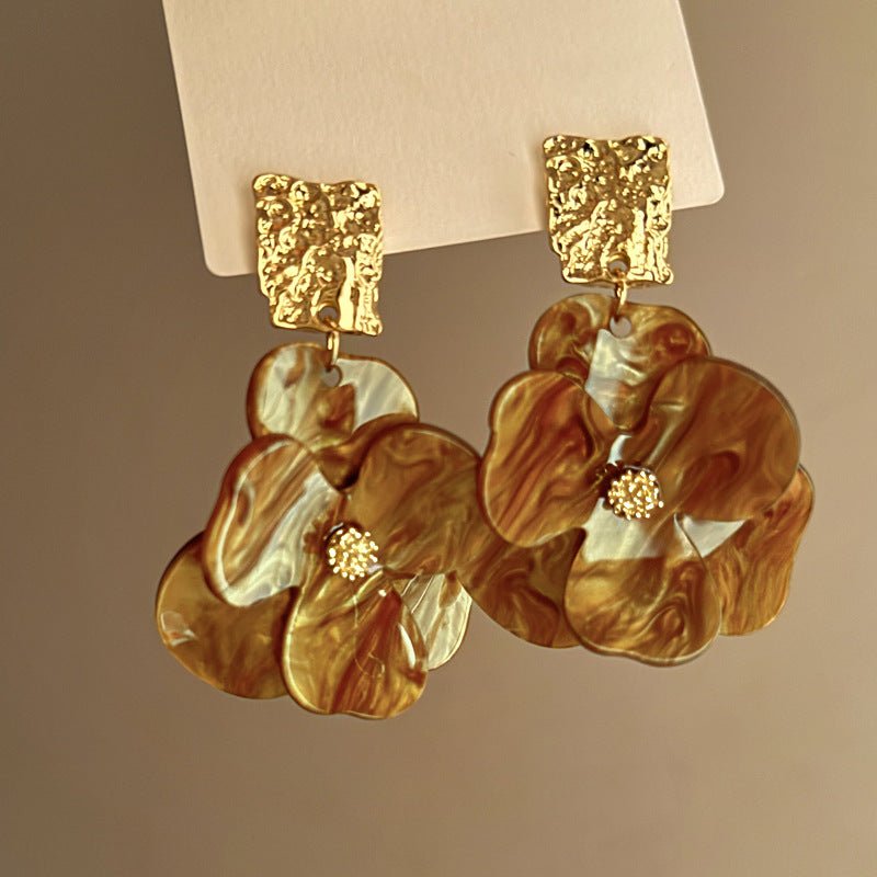 Elegant Fiora Earrings for Women featuring artisan design and high-quality craftsmanship, perfect for adding a touch of sophistication to any outfit. - 6