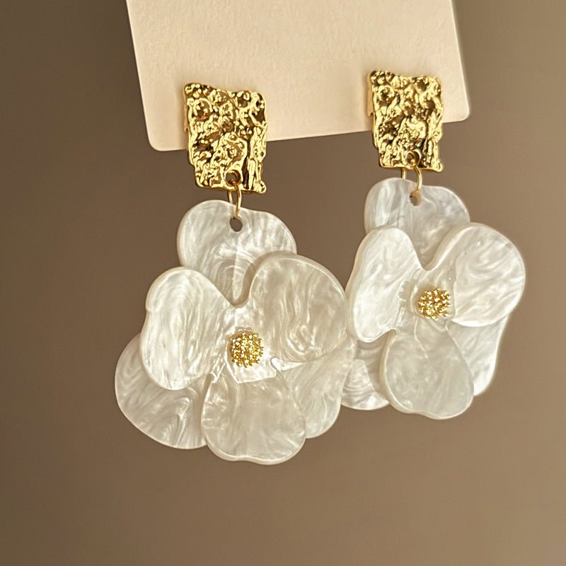 Elegant Fiora Earrings for Women featuring artisan design and high-quality craftsmanship, perfect for adding a touch of sophistication to any outfit. - 5