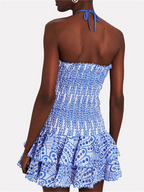 Dahlia | Smocked Strapless Mini Dress