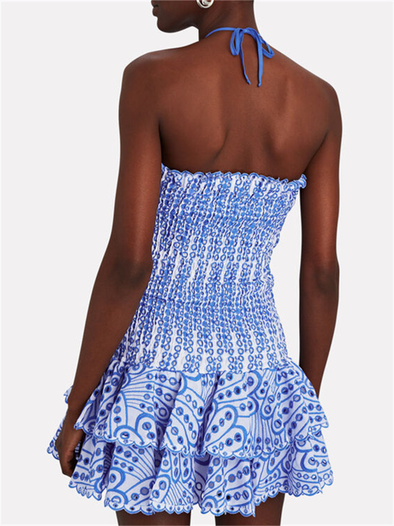 Dahlia | Smocked Strapless Mini Dress