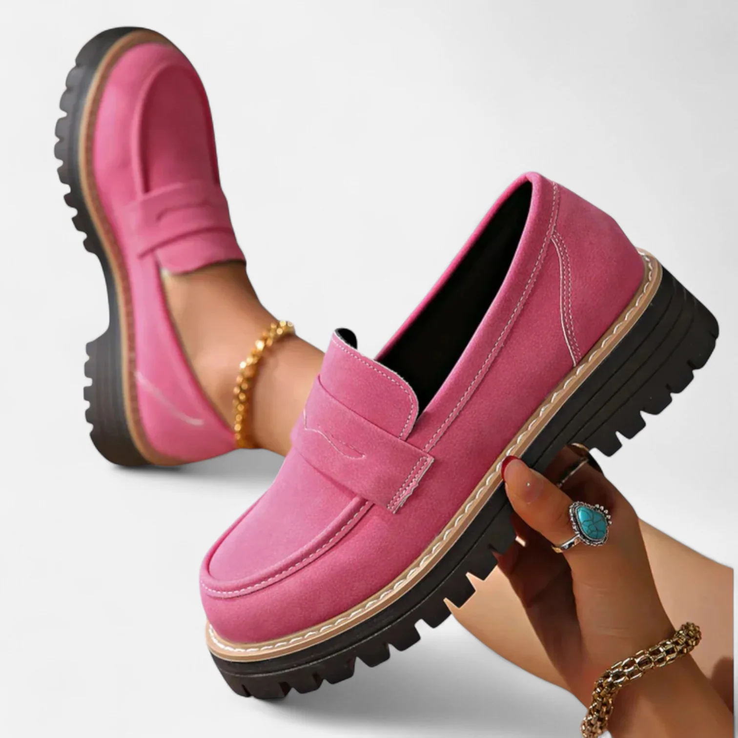 Skylar | Premium Orthopedic Heeled Loafers
