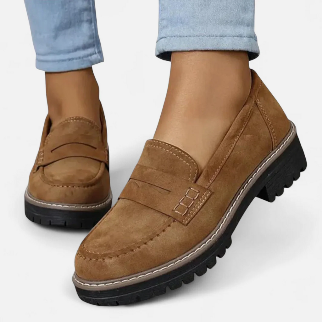 Skylar | Premium Orthopedic Heeled Loafers