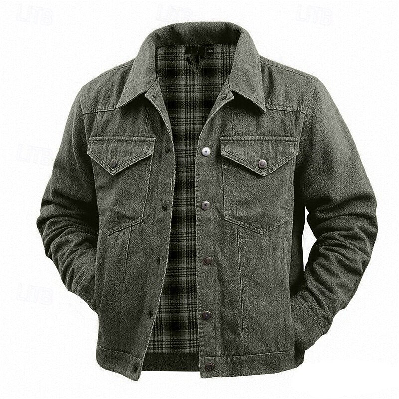 Harrison Ridge | Rugged Lined Trucker Jacket