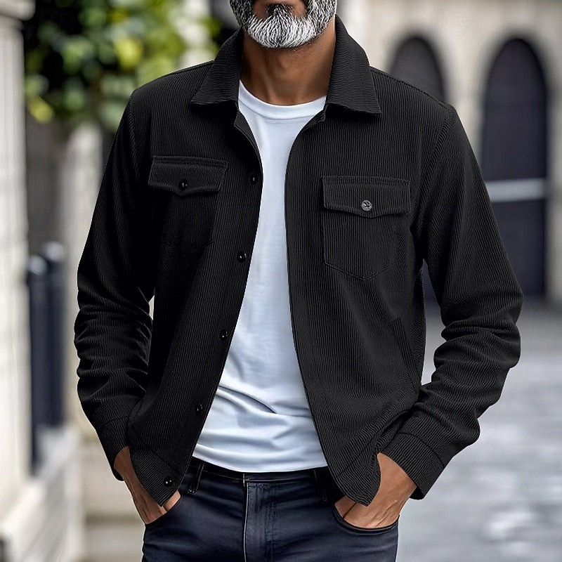 Maxwell | Ribbed Utility Jacket