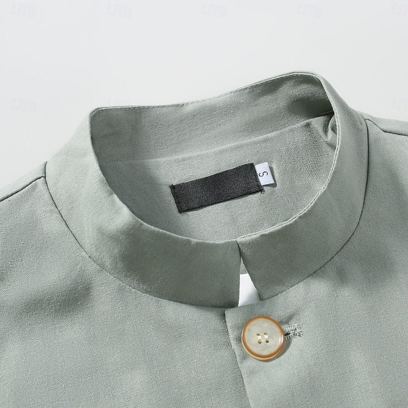 Alistair | Mandarin-Collar Jacket