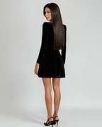 Rhosavira - Elegant Crystal Dress