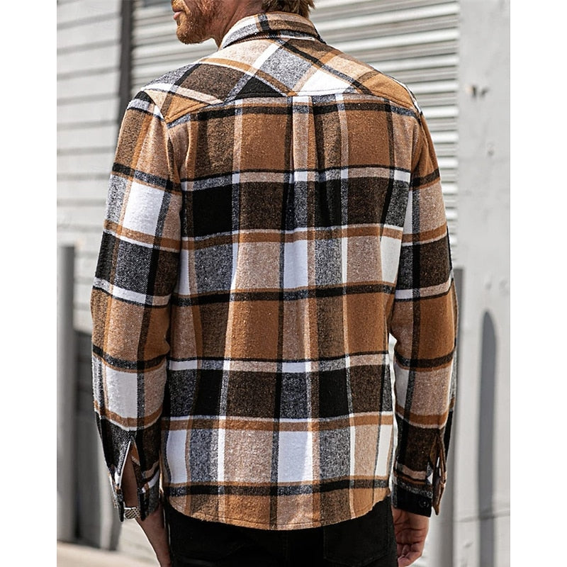 Dawson | Rugged Checked Shirt Jacket