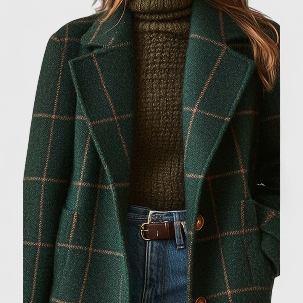 Belle | Classic Check Coat