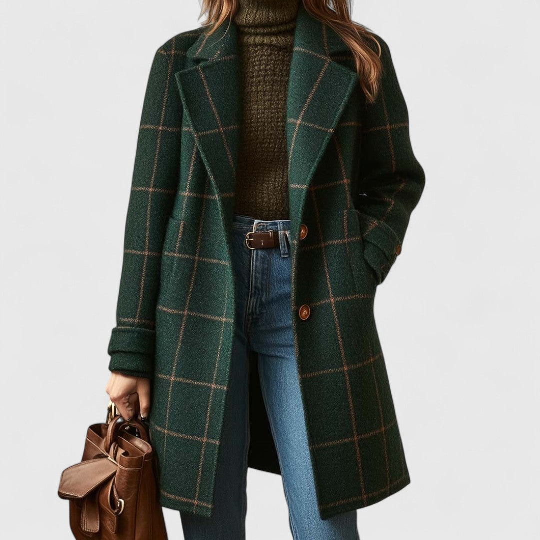 Belle | Classic Check Coat