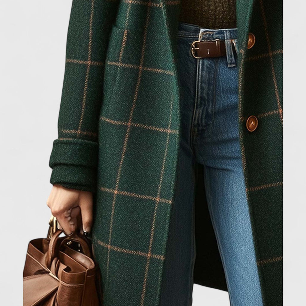 Belle | Classic Check Coat