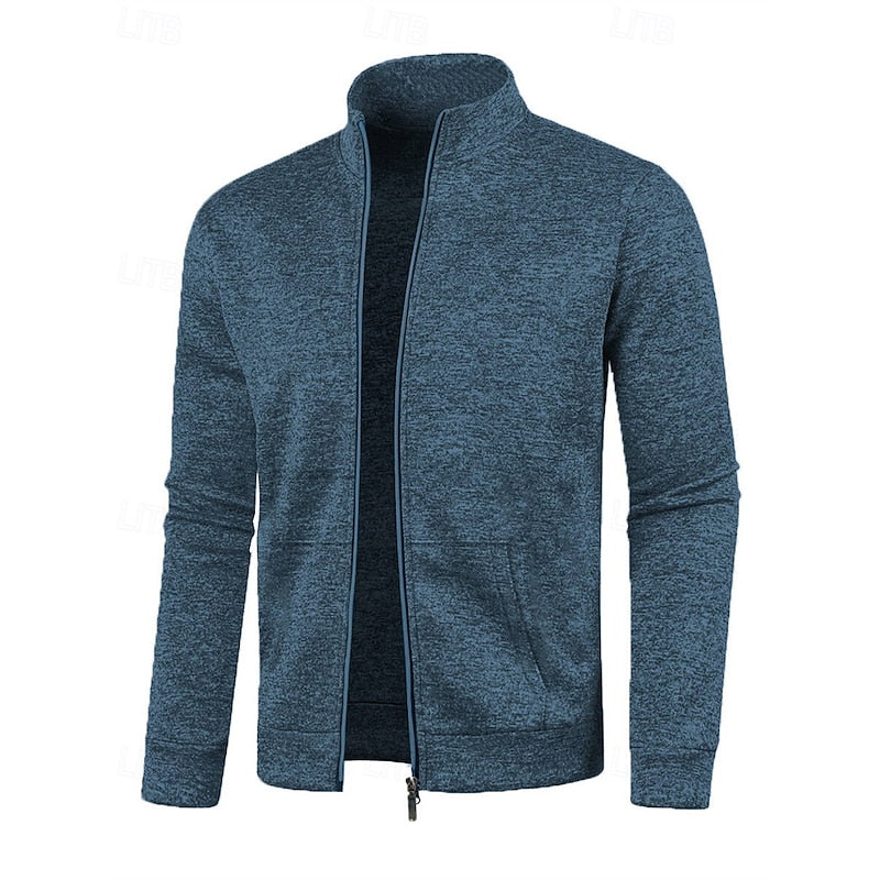 Caleb | Full-Zip Stand Collar Jacket