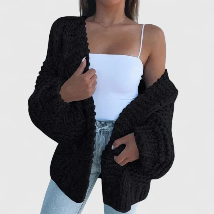 Cecily | Chunky Knit Cardigan