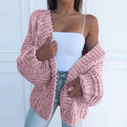 Cecily | Chunky Knit Cardigan