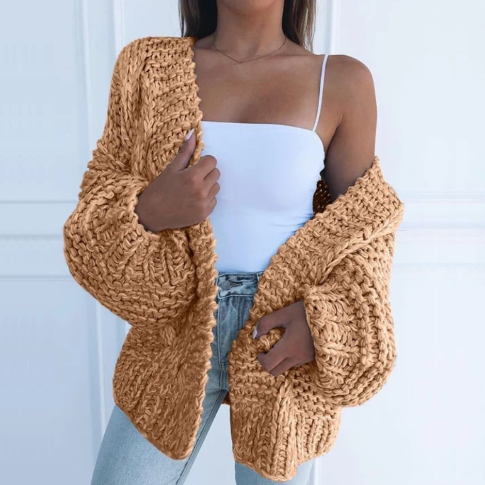 Cecily | Chunky Knit Cardigan