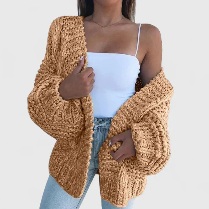 Cecily | Chunky Knit Cardigan
