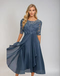 Adelaide | Elegant Lace Midi Dress