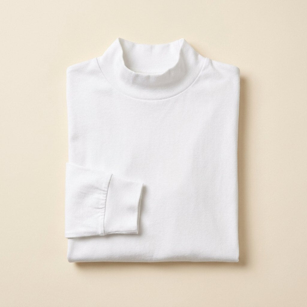 Vera Noir Maverick long sleeve tee, flat lay