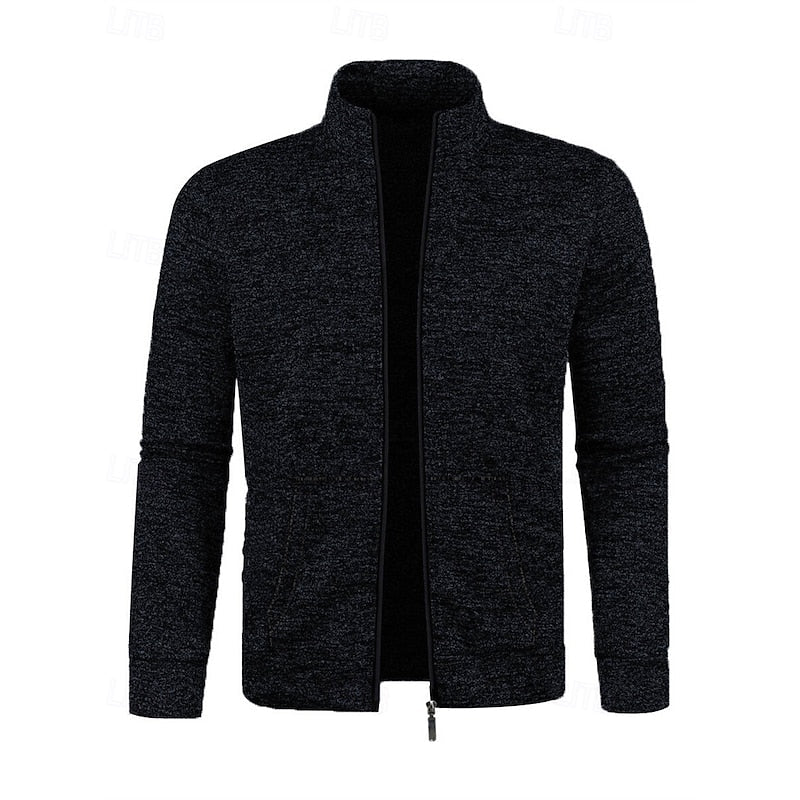 Caleb | Full-Zip Stand Collar Jacket
