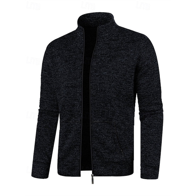 Caleb | Full-Zip Stand Collar Jacket
