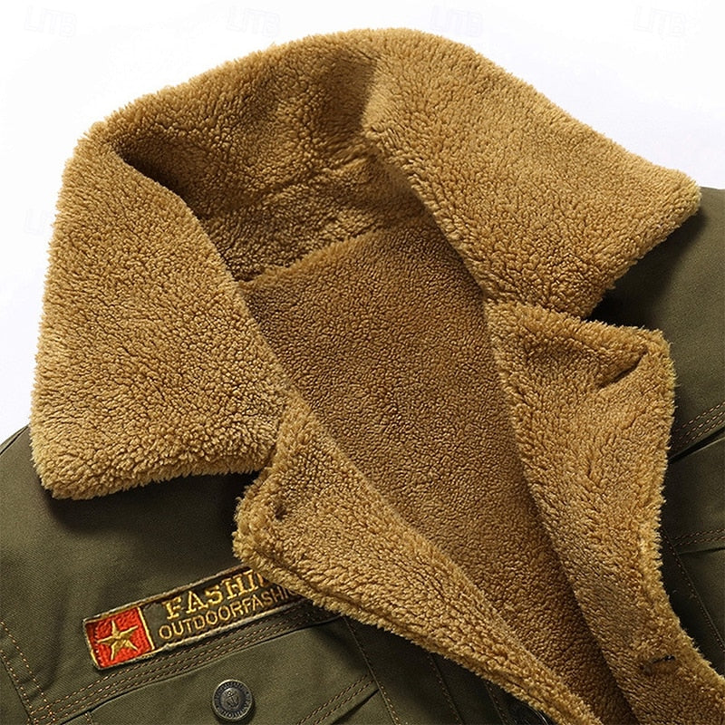 Sawyer | Fleece-Collar Utility Jacket