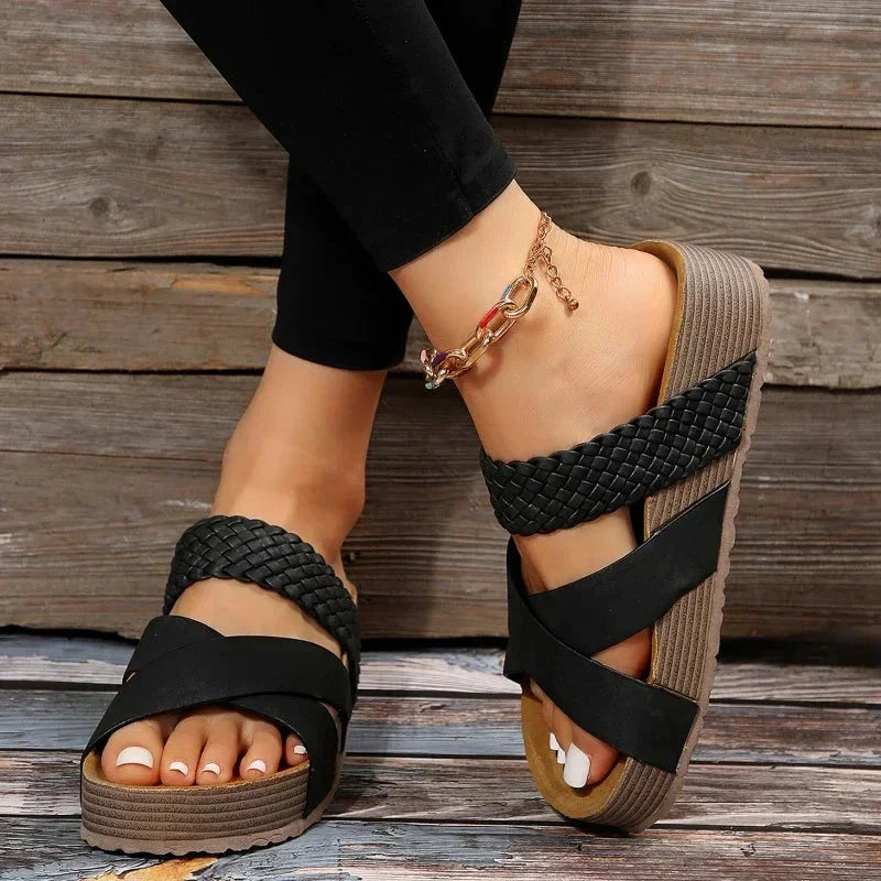 Sophia | Comfortable Orthopedic Braided Sandal