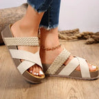 Sophia | Comfortable Orthopedic Braided Sandal