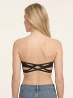 Arianell | Bandeau Bralette Seamless Criss Cross Side Closure