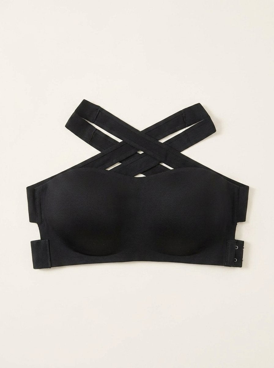 Arianell | Bandeau Bralette Seamless Criss Cross Side Closure