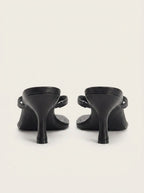 Freja kitten heel shoes, back heel view