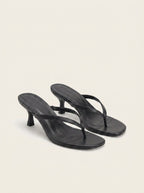 Freja kitten heel shoes, pair 3/4 view