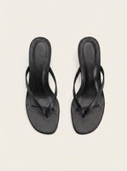 Freja kitten heel shoes, top-down view