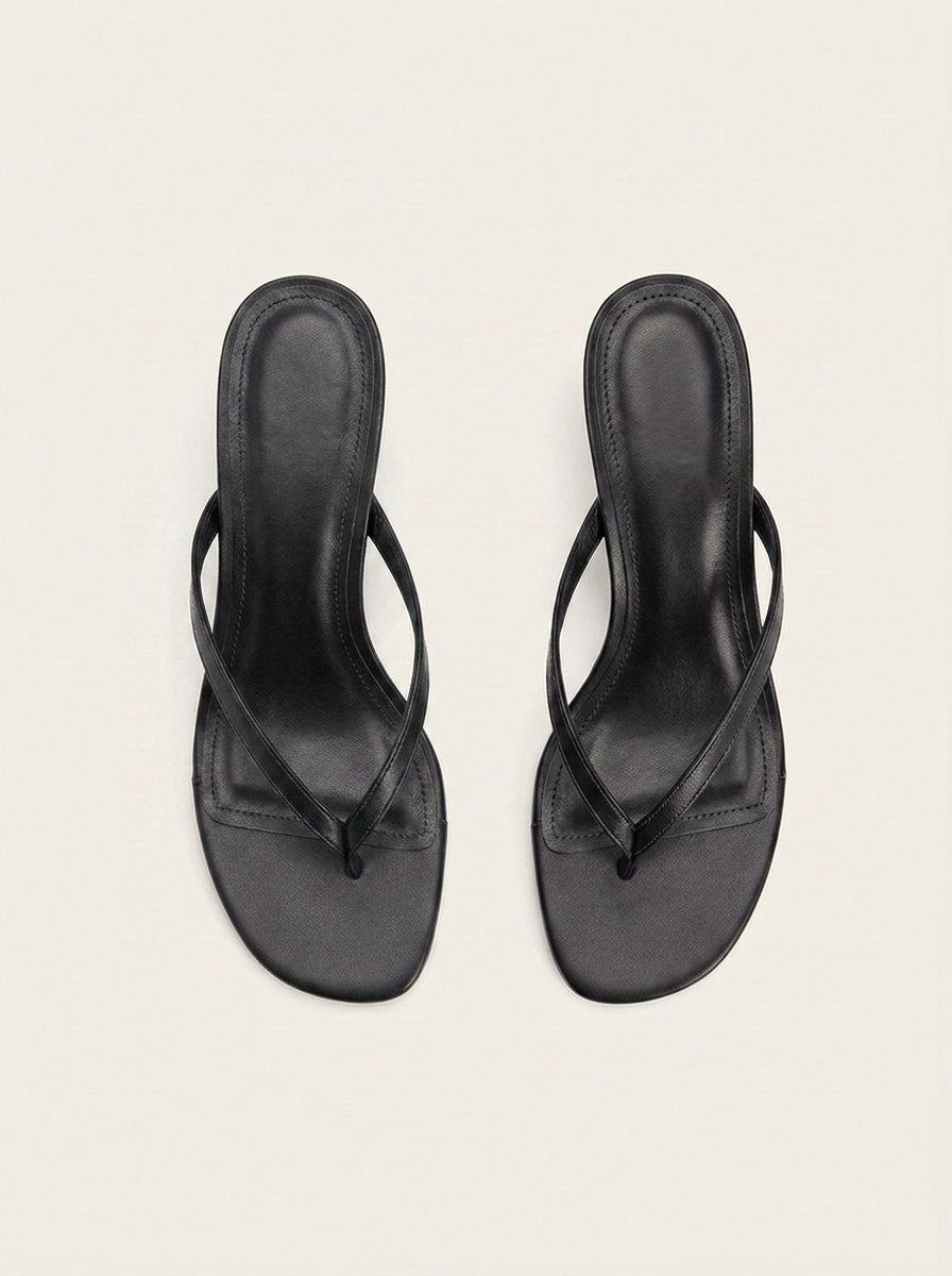 Freja kitten heel shoes, top-down view